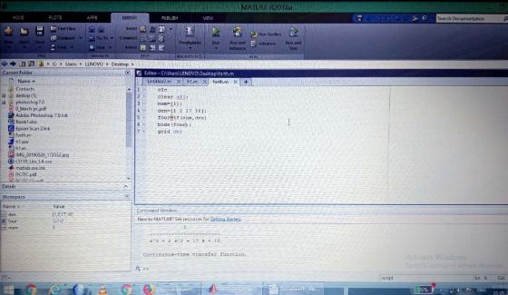 MATLAB R2018a APPS HOLME PLOTS PUBLISH EDITOR VIESV Fnd Fies oun Section Breakponts unRun and Advance Open ivance Run and Tme