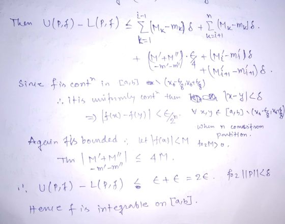 U(n.)-L(P) M-m}& + (Mml Then Kziti M-miJ +(Mi-m) Sinie fis cont in ajb tis i pmly tont thm n)-419) <E When Lomsstrom PentiHo