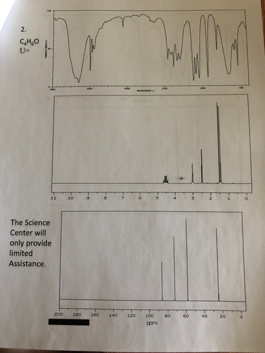 2. U- 11 10 The Science Center will only provide limited Assistance 200 180 160 140 120 100 60 40 20 ppm