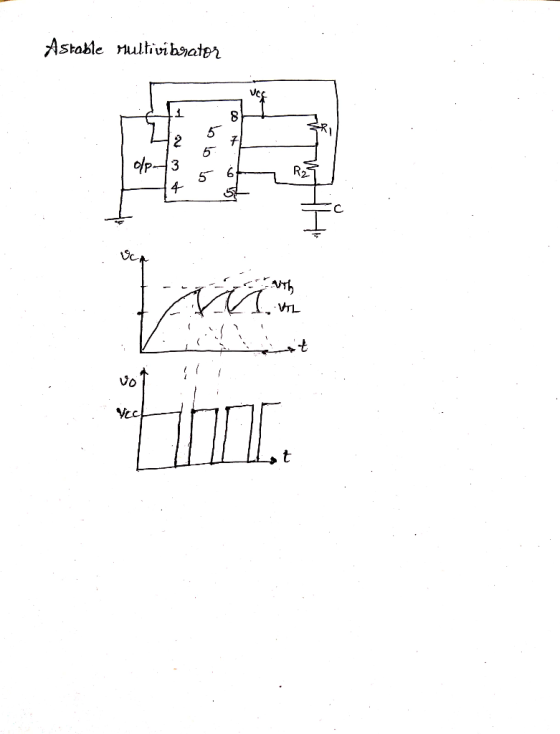Astable ultivibnater 5 Sc VTL