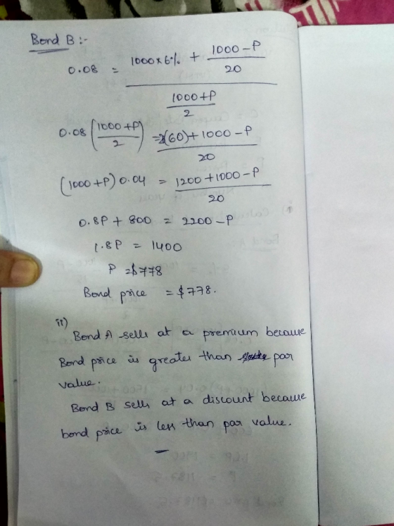 Bend B: o.I0oox6 20 looo p 20 it) valua Bend B sel at a disuount berowe bend påca i len -than pos val.