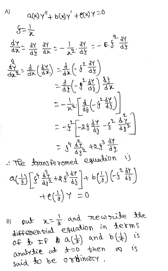 A) ay b(y+ec)Y dy AP AP UP 5P-UP SP aAF T dx ( dY d2 Tfe tunsoomed eguukion j art) .3 dY XP b 0= ()3 x and ewide the differe
