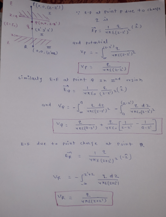2 P(o,,2-2 (순) 印ー吥E(z-2) じ and Potentia z-2) E, o,o, (24z) si milau 司2(:) z-2) 2 d2 co TE (2-2) E-F dueto Point chat e at P01