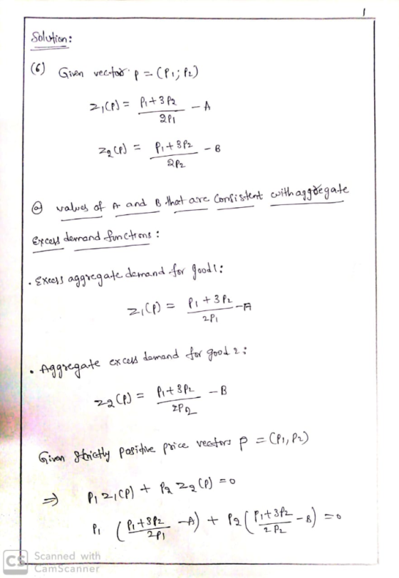 Solution: Scanned with Camscanner