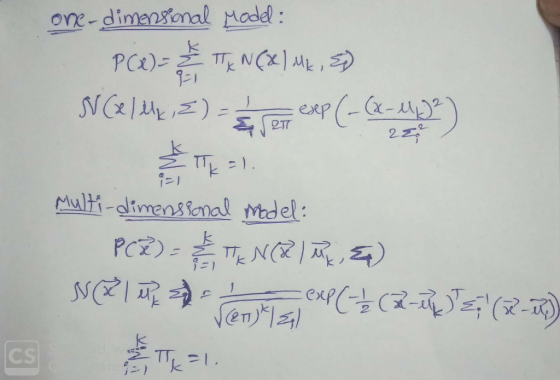 one-dinensonal Moeld: 꼭,F Muli-alimensinal mdel CS