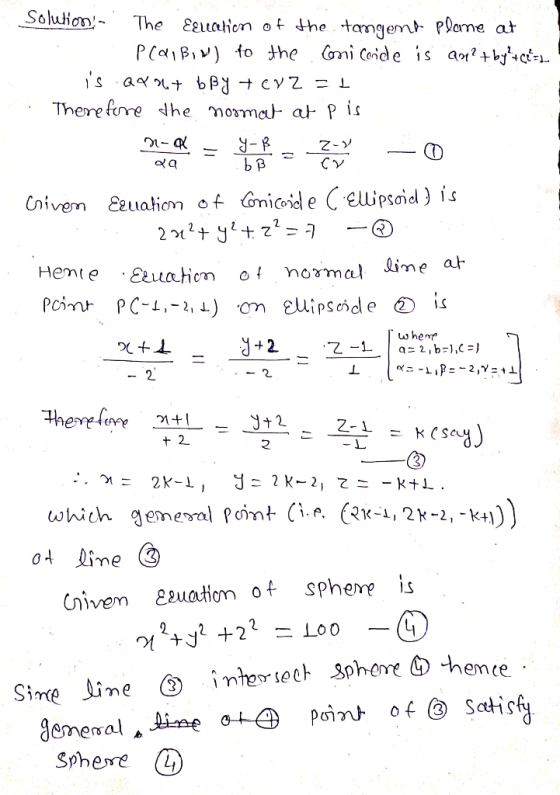 Soluion The uao othe tamgent- Peme at b B Cnivem & uahcmot ấm.Coid e Ć.ellipson! ỉs 2 2 t 2 0 me hemce geme al ^Li-ne g+49 Pơ