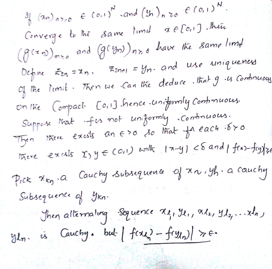 aeto,hn Converge to Mi same tim grgn))nhave tke 8ame lim uens 2nt nbiun Comhnuoy Gn and Use he mitThen we Can the deduce .Ika