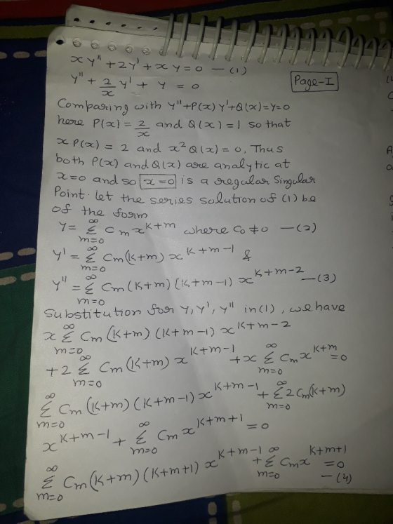 Pa t 2 hare 2 and Q (x)-| So that P(x) both P() and &x) ase analy thc at Point let the srios Selutrion oS C) ba of the dose Y