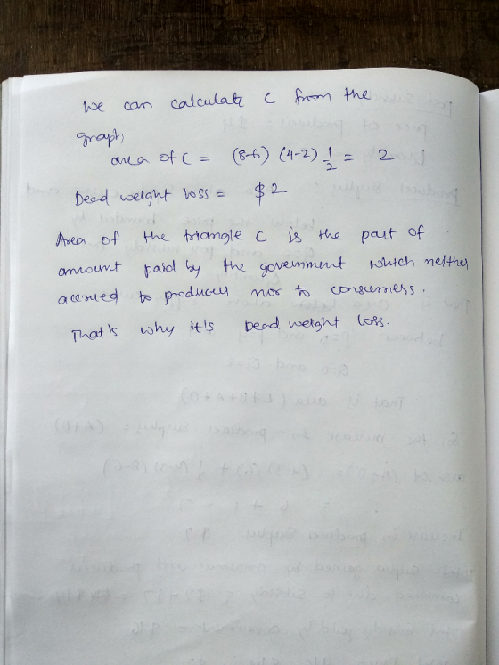 calculat C m the Ne can ot C8-6) (-2) 2. .2tbo $ 3 2 Dead wetght loss l Area of the triamgle C paut of 13 the palol by the go