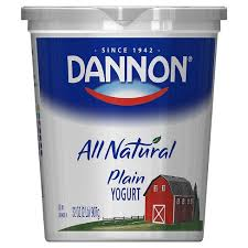 SINCE 1342 DANNON All Natural Plain OGURT