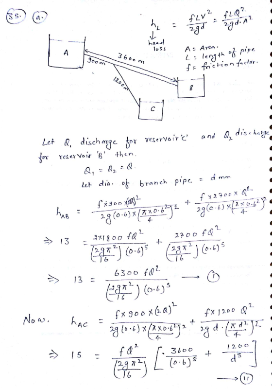 65 los A: Are 366 reser Voir B then dia. 아 branch pipe dmm 2 A8 13-3x1800 fa 1- さ47565 . 3boo 29 2