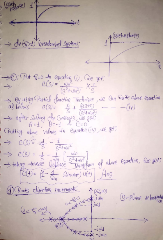 F ( (stebesknge) ;Put -0tn uadin ,e get e(s) = we Can e alove euation BS+C) Cy usig Partial feartion Technigue C(s)= al belou
