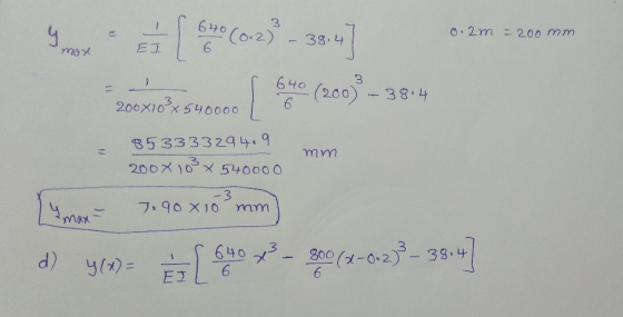 6440 Co.2) 6 2m - 200 mm 38 4 EI 3 6나0 (200) 38.4 3 200X10X 540000 85333329 49 3 200X 10 54000 O -3 7. 90 X10 -0.2-38. 3 640