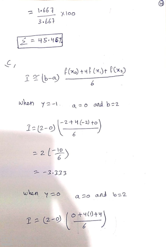 1.667 loo 3.667 2 45467 when ya a o and b 2 -2+Y-2) to 1:2-о) 23.333 ao and b-2