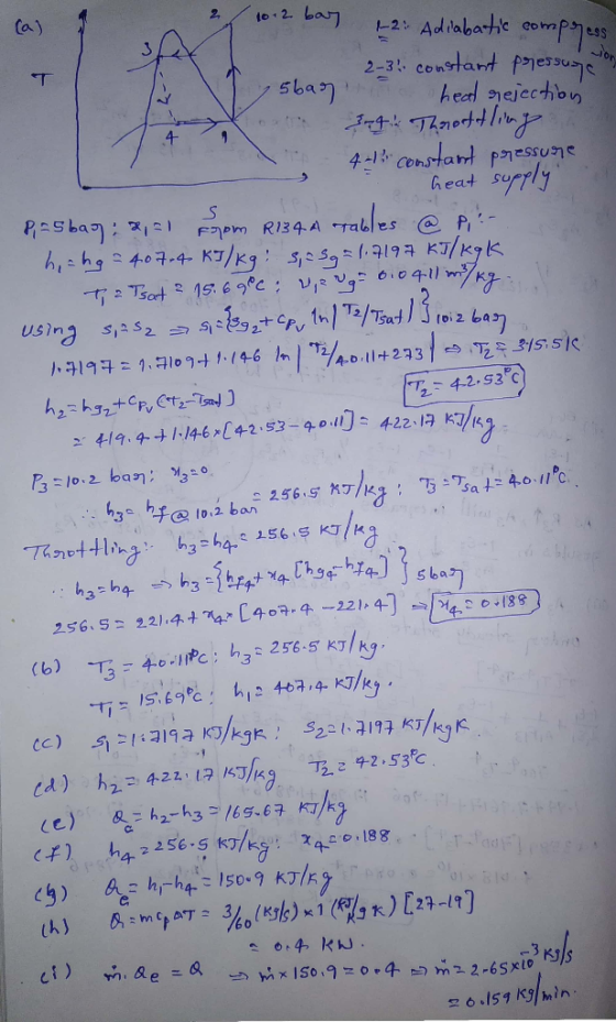 t0 2. ba 2 ay 2: Adiabartie comess ion 2-3 constant Pessu head neiecthbn 4 4-13 COnstant pessuns heat Tables - ドコ/kg: 5jeSg=l