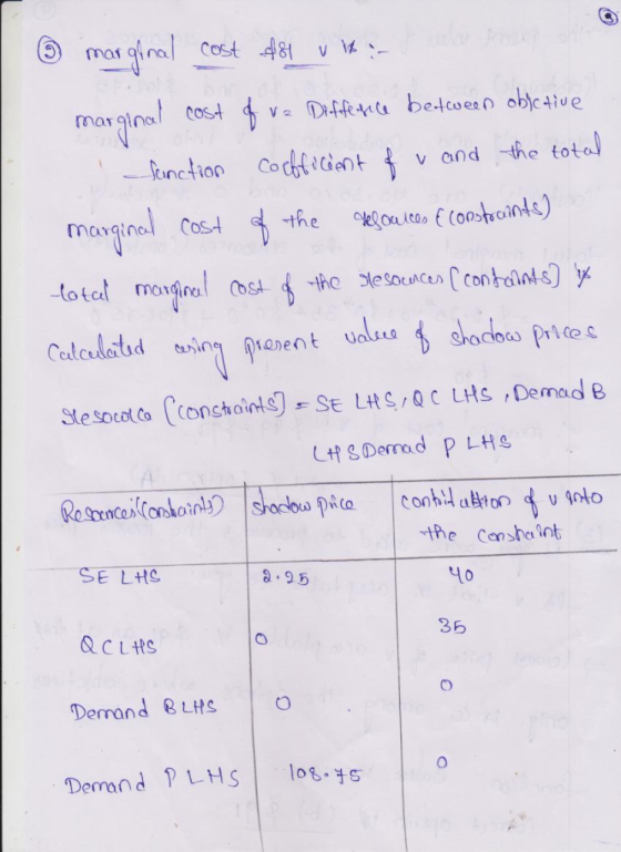 the total Calculatud using one t B6 Demand LSo DemondLHS los