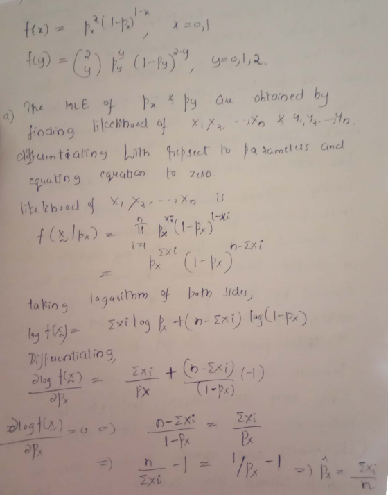 * 01 PC1-R9 yol2 ohtained by Ihe MLE of 6lockhoad of a) findiong Cif Cun ti ating XXa, &,1 ith fepseet parametas and cauab on