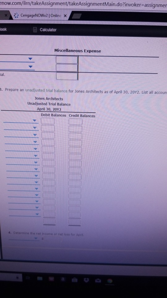 enow.com/ilrn/takeAssignment/takeAssignmentMain.do?invoker-assignmer CengageNOWv2I Online x Calculator ook Miscellaneous Expe