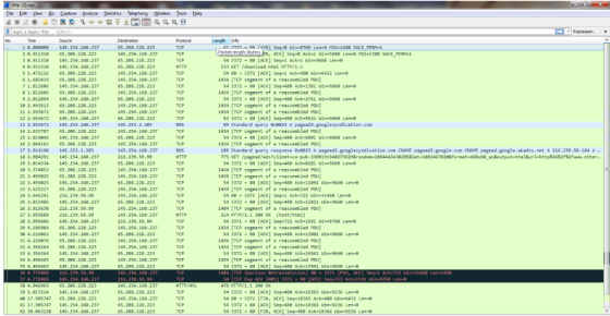 http (2).cap X Eile Edit View Go Cepture Analyze Statistics Telephony Wireless Tools Help Apply a deplay fiter Expresson Ctrl