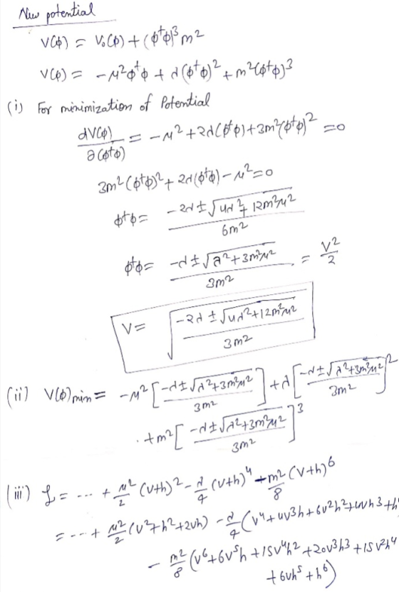 Alus (i) or minimiation of Pefential 6m2 3m2 3m2 4 4