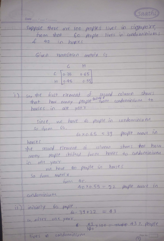 aathi Date suppse there are loo peoples lives in singapar Ptople lives in to C35065 10.45 0:55 so the fs eeent ofgand calune