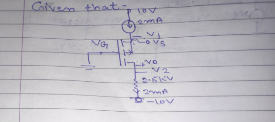 Givea thatpTov 2mA NG 2.5KV 2mA