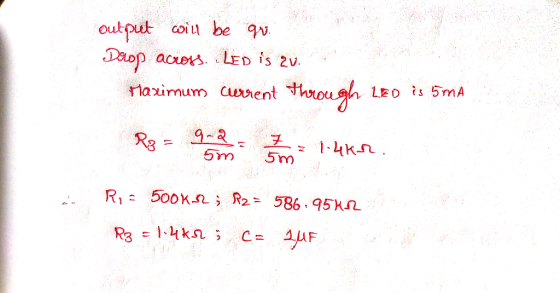 output ou be 9w LEO raximum ament hou 5m 5m