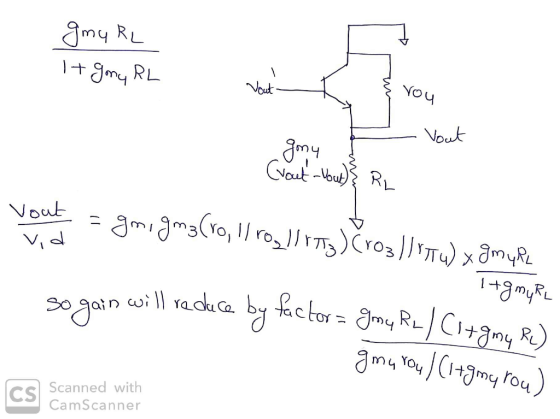 my RL +gmy RL Vout hon Vout Clout-VouRL Vout Эmдms(ro, I ro, l/rтCros 1+8myRL factormy RLC1+amy R will raaka So en my Yoy ro