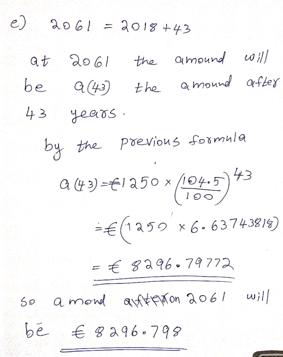 4 3 eao3 by the Previous fomla = € 8296.79772 60 a mondn 3o6 wil be g a96 79