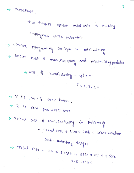 Thesefose the cheapeopHon aol Li → total Cost manufaaingandaxtm →Total Cost d manufathat ng n Februas labos ovesHme - FIXed