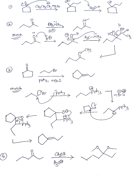 CC C ma B1 N mech A2CN CH3 Prh3, nB mech Ce pph3 Tydd