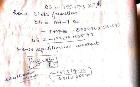 S 155.23 KO hence Gibbs fuhen f447-88-868.つ38xss·293 hence elimi cemstant 7