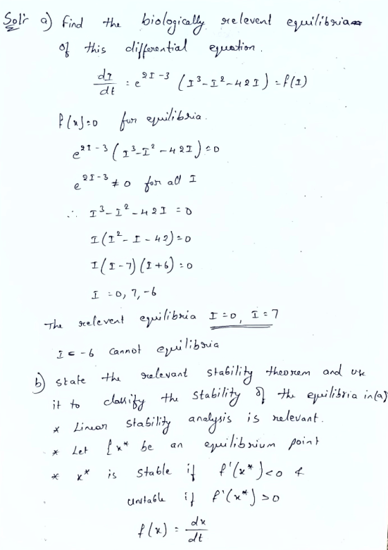 elevent euilibwa biolialy eyation a Find the this (13-1249 ) T e dt fom eyaili ia D T 2I-3 far o 2 1(1-)1+) Io, 7,-6 eilibria