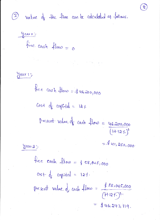 lcos akue ee Cas Cost la t Present. vabu. C Cash flou) 46,200,000 ee cash.flou 纟58,0us, ooo 58,045,000