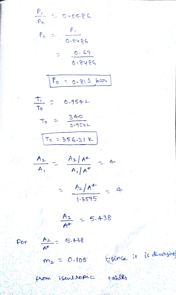fi. Pe 0,848 с. 0 886 To 340 054 To Te = 356,31 K A,IA 4 3595 Po 5.438