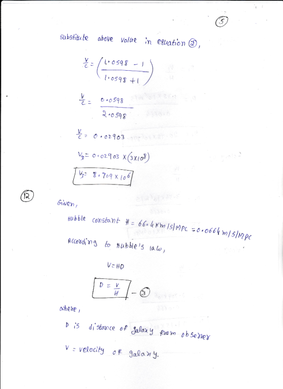 substitute above valen eluabion, 0598 0 0598 2.0598 E- 0.0598 C02903 2 Given v-но 3 chese v:veleily of Jalay
