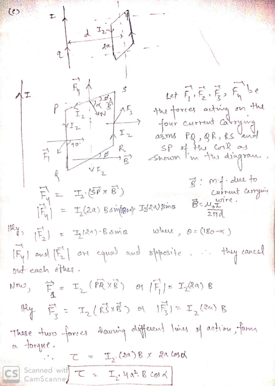Let The four curreut PQ,R, RSano SP 3 h Con a Snoon nm tw diagram a2ms clue to Cuinut B-LUTre 2.T1d amyuin O(180- cquedand op