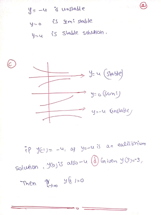 y- unstable is stable sdut on y ,@so Then