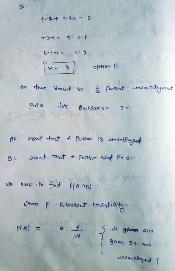 p have to find A 0B