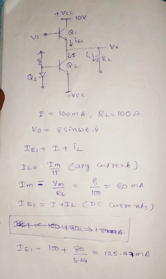 10V Vi IEI Vo -VCC RL lod 3 144