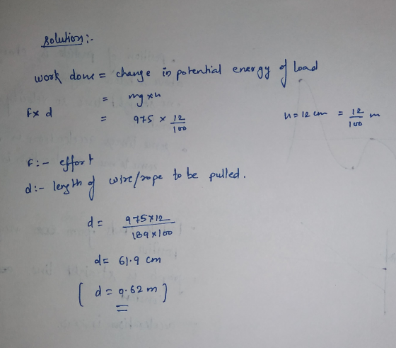 Aolukion: Load work done change io potenhal ener 1 fx d 12 12 un -1 X W 1 uo 1S 6: ort imd dae/24nu ;p 975712 d s 189 x1o0 dl