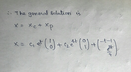 The gemeral seution s 4t -t-1 X C e