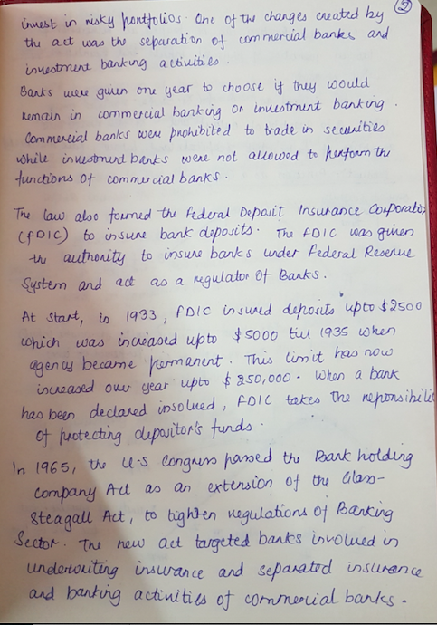 bust in naky hantolios one ct uu changes cuatd hy S thu at was tu sepauation o conmarial banks and nweotunt bankng a ttiuibie