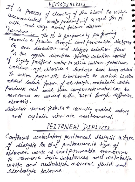 HEMODIALYSIS oucumulutea ureste pr odufif useol o wihend ena faiture dieeure Peacedanc The is propard por frig Arsdule threy