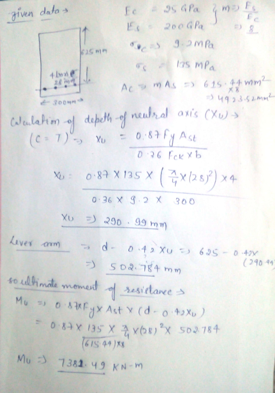 given data 49 23-51 08 yAst ( 296 44 soa-764 mm) 午2Xu (6 IS 44 ) Mu:) ㄱ381.43 KN.m