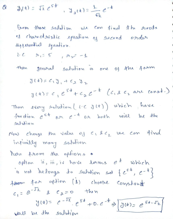 1 52 Erom theseSodui on Can find th groods charu daisdic quadion dii aiov. 0ndur S&COnd 2-2 ainnal than Solution thu osm one