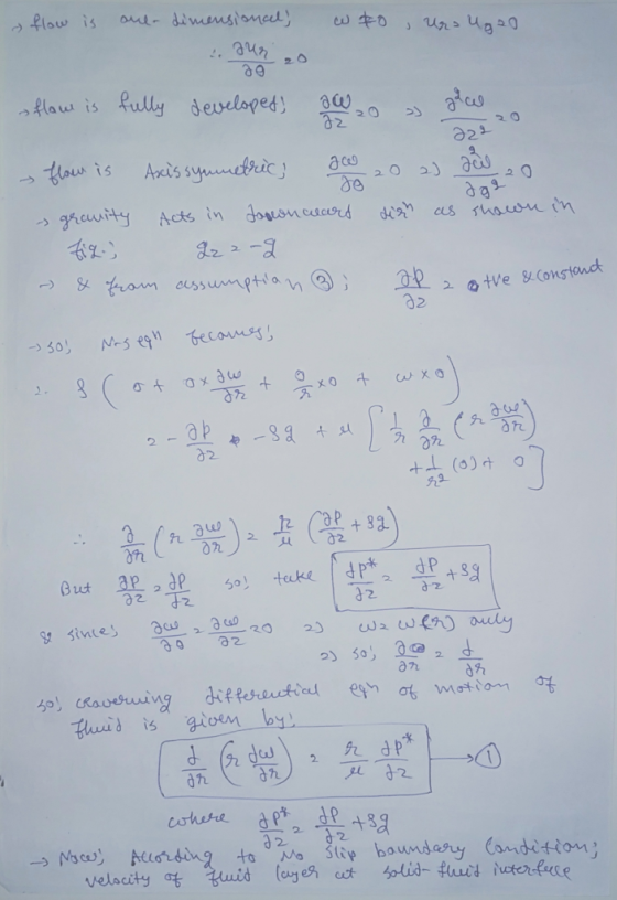 Llow is aul- dimensioncel ωキ0 U九> uga0 Lully っflaw is developed 20 20 tlour is Axis symmetric a ceo 20 2) 20 dousncsars iaur