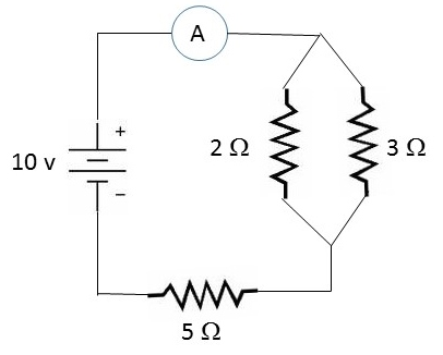 3Ω 2Ω 10 ν- 5Ω