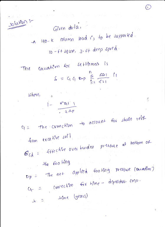 Given dala 10 - ft suve, 3- deep sped The auat n fo semenis 2 Ap C1こ The . Csnechoon -to account foi shain rele 0m exca hve s