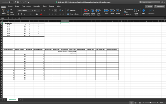 BUS-660-RS-T8SimulationCaseStudyPhoenixBoutiqueHotelGroupTemplate Home Insert Draw Page Layout Formulas Data Review View Cut